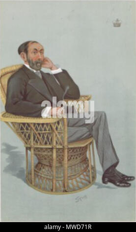 . La caricatura di Edward George Littleton, terzo Barone Hatherton (1842-1930). 1895. Henry Charles Seppings-Wright 267 Signore Hatherton Vanity Fair 23 Maggio 1895 Foto Stock