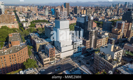 Il nuovo museo di arte contemporanea, Manhattan, New York City, NY, STATI UNITI D'AMERICA Foto Stock
