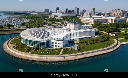 Shedd Aquarium, Chicago, IL, Stati Uniti d'America Foto Stock