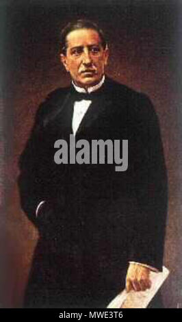 . 207x350 Estanislao Figueras y Moragas (* 13. Novembre 1819 a Barcellona, † 11. Novembre 1882 a Madrid) war ein spanischer Rechtsanwalt und Politiker. Er war vom 12. Februar bis zum 11. Juni 1873 Präsident der Exekutivgewalt der Ersten Republik in Spanien. Xix secolo. Sconosciuto 208 Figueras y Moragas Foto Stock