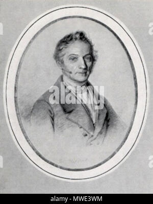 . Deutsch: Giuseppe Helfert (* 28. Oktober 1791 in piano; † 9. Settembre 1847 in Jungbunzlau) war ein böhmischer Rechtswissenschaftler und Ethnograph . prima del 1871. Josef Mánes (1820-1871) 270 Helfert, Giuseppe (1791-1847) Foto Stock