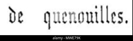 . Français : Histoire du donjon de Loches, iscrizione pagina 195 . 26 agosto 2013, 20:29:01. Edmond Gautier 279 Histoire du donjon de Loches, illustrazione pagina 195 Foto Stock