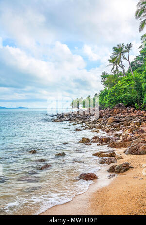 Ban Tai Beach in Koh Samui in Thailandia Foto Stock