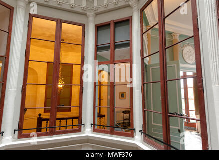 Luce del tetto architettura, la Maison de l'Armateur, Le Havre Foto Stock