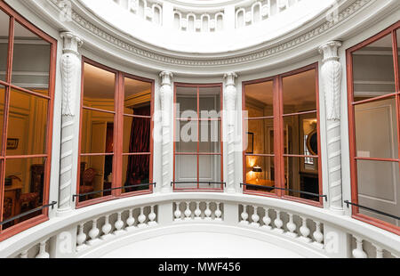 Luce del tetto architettura, la Maison de l'Armateur, Le Havre Foto Stock