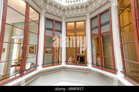Luce del tetto architettura, la Maison de l'Armateur, Le Havre Foto Stock