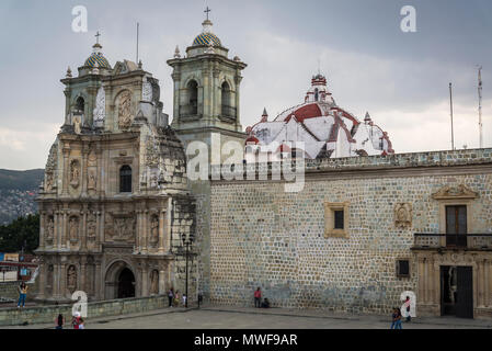 Basilica di Nostra Signora della solitudine, Oaxaca, Messico Foto Stock