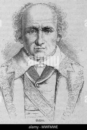 . Louis Gohier, politico francese (Febbraio 27, 1746 - 29 Maggio 1830) . Sconosciuto 377 Louis Gohier Foto Stock