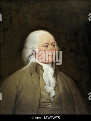 . Inglese: John Adams (1735-1826) . 1793 320 John Adams Trumbull Harvard Foto Stock