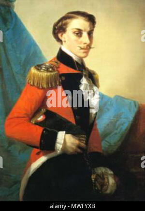 . Carlo III di Bourbon-Parma (14 gennaio 1823 - 27 Marzo 1854) era il duca di Parma dal 1848 al 1854. Egli era il figlio di Carlo II di Parma e Maria-Theresa di Savoia, figlia di Vittorio Emanuele I di Sardegna 334 KarelIIIP Foto Stock