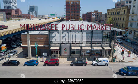 Milwaukee Public Market, Milwaukee, Wisconsin, STATI UNITI D'AMERICA Foto Stock