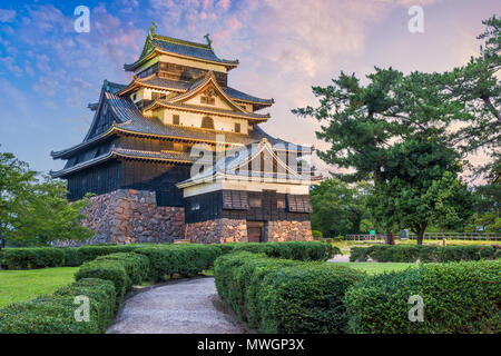 Matsue, Shimane, Giappone a Matsue Castello. Foto Stock
