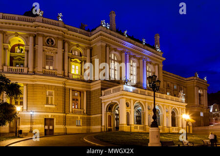 La Nazionale di Odessa Teatro Accademico di Opera e Balletto, Odessa, Ucraina. Foto Stock