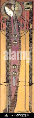. Pannello ricamato . 1902. Margaret MacDonald (1865-1933) nomi alternativi Margaret Macdonald Descrizione artista britannico Data di nascita e morte 5 Novembre 1864 7 gennaio 1933 Luogo di nascita e morte Tipton, Staffordshire, England, Regno Unito Chelsea, England, Regno Unito periodo di lavoro 1890-1921 posizione Lavoro Glasgow, Scozia competente controllo : Q508344 VIAF: 62354963 ISNI: 0000 0000 7103 548X ULAN: 500001450 LCCN: N85279509 GND: 119284472 WorldCat 396 Margaret MacDonald - Pannello ricamato 1902 Foto Stock