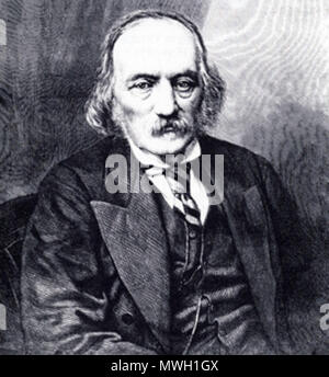 . Inglese: fotografia di una incisione su legno da Illustrated London News . 1872. Sconosciuto 407 Coppia Owen72 Foto Stock