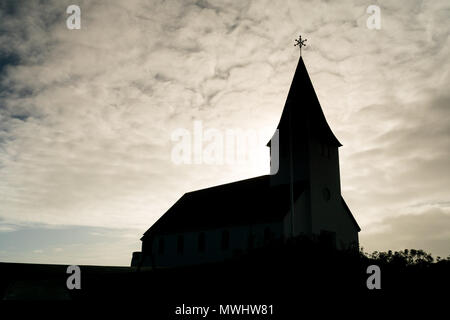 Chiesa islandese nel sud Foto Stock