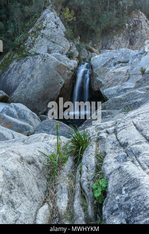 Cascata inferiore, metà acciuffato kingfisher trail, deserto parco nazionale, giardino percorso turistico, sud africa Foto Stock