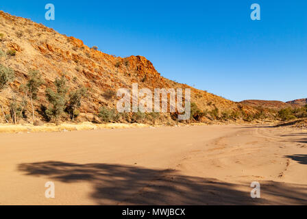 Ruby Gap Nature Park in East MacDonnell Ranges vicino a Alice Springs, Territori del Nord, Australia Foto Stock