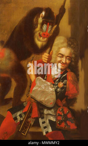 . Perkeo. Heidelberg,Pfalzisches museum . inizio 18 c.. Sconosciuto 477 Perkeo originale Foto Stock