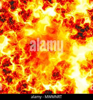 La texture del sole, fiamme e fuoco sfondo, masterizzare Foto Stock