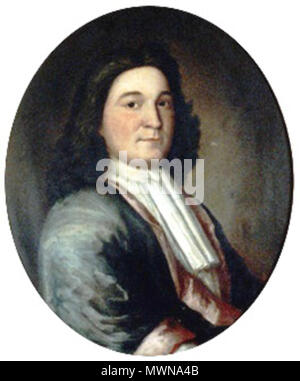 . Un ritratto di Sir William Phips, primo royal governatore della provincia del Massachusetts Bay. tra circa 1687 e circa 1694. Thomas bambino 481 Phips ritratto Foto Stock