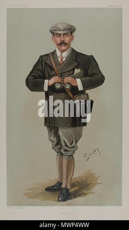 . Gli uomini del giorno n. 707: Caricatura di Ralph Sneyd. Leggere la didascalia "Ralph'. 1898. "Tuff" Henry Charles Seppings-Wright 565 Ralph Sneyd Vanity Fair 10 Marzo 1898 Foto Stock