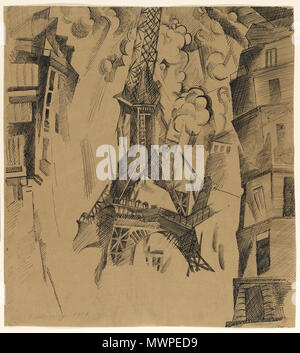. Inglese: Robert Delaunay, la torre (1911, Museo di Arte Moderna) . 1911. Robert Delaunay (1885-1941) nomi alternativi Robert Delaunay II; Robert II Delaunay; Robert Delaunay (1885-1941); Robert Victor Félix Delaunay; Delaunay Descrizione pittore francese e artista Data di nascita e morte 12 Aprile 1885 25 ottobre 1941 Luogo di nascita e morte Parigi Montpellier competente controllo : Q33978 VIAF: 68979341 ISNI: 0000 0001 0912 1333 ULAN: 500023463 LCCN: N50039043 NLA: 35034683 WorldCat 524 Robert Delaunay - La Torre - 1911 - Museo di Arte Moderna Foto Stock