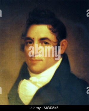 . Inglese: Samuel Sherwood (New York Congressman) . 1833. Delaware County Associazione Storica, Delhi, New York. 541 Samuel Sherwood (New York Congressman) Foto Stock