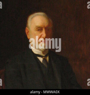 . Inglese: Sir Frederick Thorpe Mappin. Ritratto in Mappin Hall del sir Frederick Mappin Edificio, Università di Sheffield. circa 1905. artista sconosciuto . Il 26 agosto 2009. Ingegnere Chimico 201 F C Mappin 2730 Foto Stock