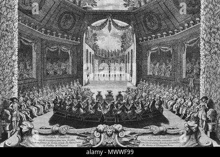 . Nederlands: geen rechten meer wegens ouderdom . 16 febbraio 2006 (originale data di caricamento). Uploader originale era Carolus presso nl.wikipedia 603 Theatervoorstelling Versailles Foto Stock