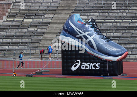 Stoccolma, Svezia. 2 Giugno 2018. ASICS Stoccolma (STHLM) Marathon 2018 Credit: BasilT/Alamy Live News Foto Stock