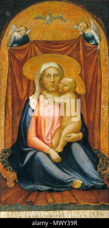 . Inglese: Masaccio. La Madonna e il bambino. 1424-25, Washington NGA (dopo un accurato restauro) . Il 31 marzo 2010, 06:38:51. Masaccio (1401-1428) nomi alternativi nascita Nome: Tommaso di Ser Giovanni di Simone pittore Descrizione Data di nascita e morte 21 Dicembre 1401 1428 Luogo di nascita e morte di San Giovanni Valdarno Roma sede di lavoro Firenze competente controllo : Q5811 VIAF: 7368513 ISNI: 0000 0001 2119 1860 ULAN: 500026649 LCCN: N79006973 NLA: 35332383 WorldCat 405 Masaccio. La Madonna e il bambino. 1424-25, Washington NGA Foto Stock