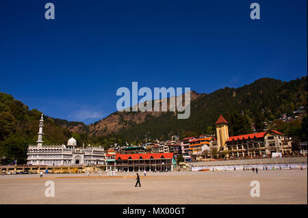 Gli appartamenti a Naini Tal, Uttarakhand, India Foto Stock