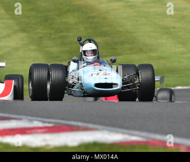 Wayne Wilson, Brabham BT21C, storica Formula 2, Maestri storica festa, Brands Hatch, maggio 2018. Brands Hatch, Classic Cars, evento Classic, Classic Foto Stock