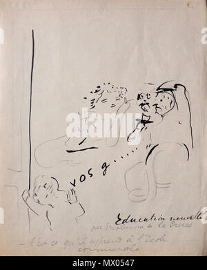 . Français : Chas-Laborde - Vos g... (Dessin) . Il 22 ottobre 2011. Scansione 2D di lavoro PD 125 Chas-Laborde - Vos g... (Dessin) Foto Stock