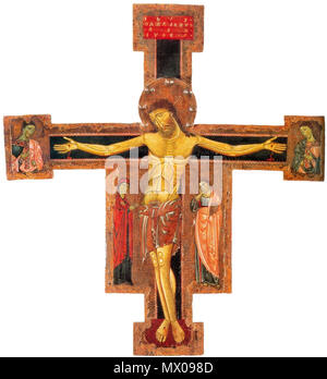 . Inglese: Michele di Baldovino, Croce dipinta, II meta del XIII secolo, Pisa, Museo Nazionale di San Matteo . Il 10 febbraio 2016, 22:09:43. 415 anonimi Michele di Baldovino, Croce dipinta, II meta del XIII secolo, Pisa, Museo Nazionale di San Matteo Foto Stock