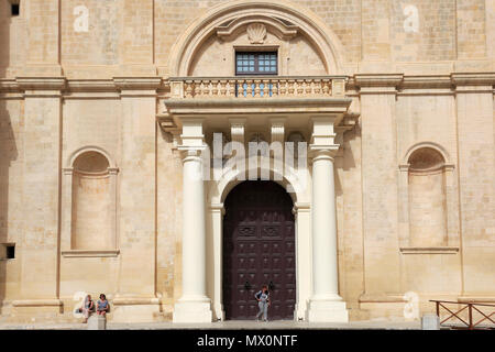 La Co-Cattedrale di San Giovanni la Chiesa, Valletta, Malta Foto Stock