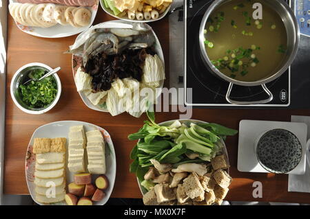 Hotpot cinese Foto Stock