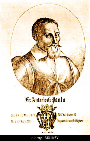 . Français : Antoine de Paule, Grand prieur de Saint-Gilles, grand maître de l'Ordre de Saint-Jean-de-Jérusalem . Il 2 marzo 2012. G. M. 50 Antoine de Paule Foto Stock