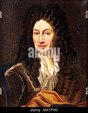 . Jean Chapelain (1595-1674) . Ritratto del xvii secolo critico francese e poeta, Jean Chapelain, uno dei membri fondatori della Académie Française. Xvii secolo 122 Jean Chapelain Foto Stock