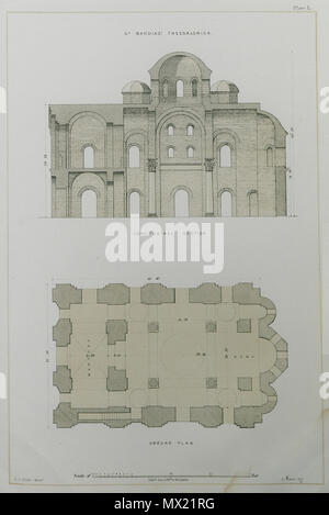 . Inglese: Félix Marie Charles Texier. Arcitecture bizantina, illustrata da esempi di edifici eretti in oriente durante i primi secoli del cristianesimo, R.Popplewell Pullan, Londra, giorno & Figlio, 1864. 1864. Félix Marie Charles Texier (1802-1871) nomi alternativi Шарль Феликс Тексье; Charles Felix Marie Texier; Charles Texier; Charles-Félix-Marie Texier; Sarl Teksye; Charles Félix Marie Texier Descrizione esploratore francese, architetto, antropologo, archeologo e storico archeologo francese e architetto Data di nascita e morte 29 Agosto 1802 1 luglio 1871 Luogo di nascita/deat Foto Stock