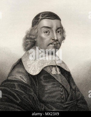 . Inglese: Mildmay Fane, 2° Conte di Westmorland (1602-1666) . circa 1640. Ritratto contemporaneo 15 2ndEarlOfWestmorland