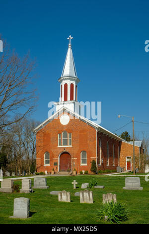 San Paolo Chiesa Episcopale, 6750 Fayette Street, Haymarket, Virginia Foto Stock