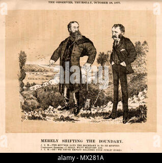 413 Merriman e Griffiths - l'osservatore - PE Cape Colony 1877 Foto Stock