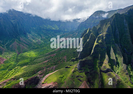 Costa Napali Kauai Hawaii Foto Stock