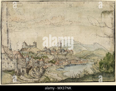 . Inglese: Albrecht Altdorfer - Paesaggio con una città in riva al lago (colorate a mano) Albertina DG1926-1783 . tra 1517 e 1520. Albrecht Altdorfer (1480-1538) Descrizione pittore tedesco, disegnatore e incisore e architetto Data di nascita e morte circa 1480 12 febbraio 1538 Luogo di nascita e morte Altdorf o Regensburg Regensburg sede di lavoro Regensburg competente controllo : Q153746 VIAF: 100221829 ISNI: 0000 0001 2145 2119 ULAN: 500031250 LCCN: N50053721 NLA: 35003981 WorldCat 33 Albrecht Altdorfer - Paesaggio con una città in riva al lago (colorate a mano) Albertina DG1926-1783 Foto Stock
