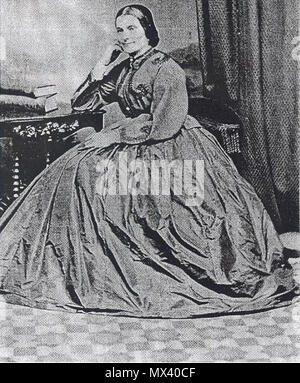 . Inglese: Anne Sutherland-Leveson-Gower, duchessa di Sutherland (21 aprile 1829 née Anne Hay-Mackenzie - 25 novembre 1888), 1° Contessa di Cromartie nella sua propria destra e noto come la Marchesa di Stafford dal 1849 al 1861, fu un British peeress. circa 1870(morì nel 1888). Unknown 48 Anne Hay-Mackenzie, contessa di Cromartie Foto Stock