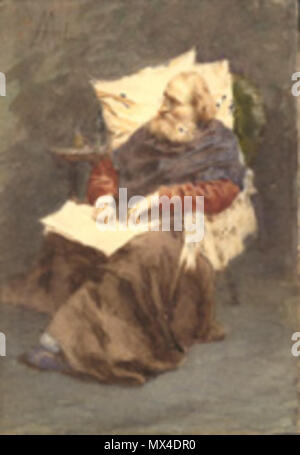 . Giuseppe Garibaldi . Angiolo Achini 55 Archini - Guisseppi Garibaldi Foto Stock