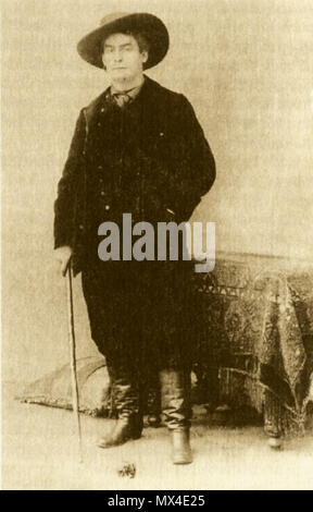 . Aristide Bruant . circa 1886. 56 sconosciuto Aristide Bruant foto Foto Stock