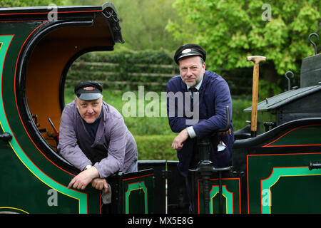 Viste generali della ferrovia Bluebell, Sheffield Park Station, vicino a Haywards Heath, East Sussex, Regno Unito. Foto Stock